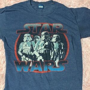 Star Wars Blue T-Shirt with Stormtrooper Design